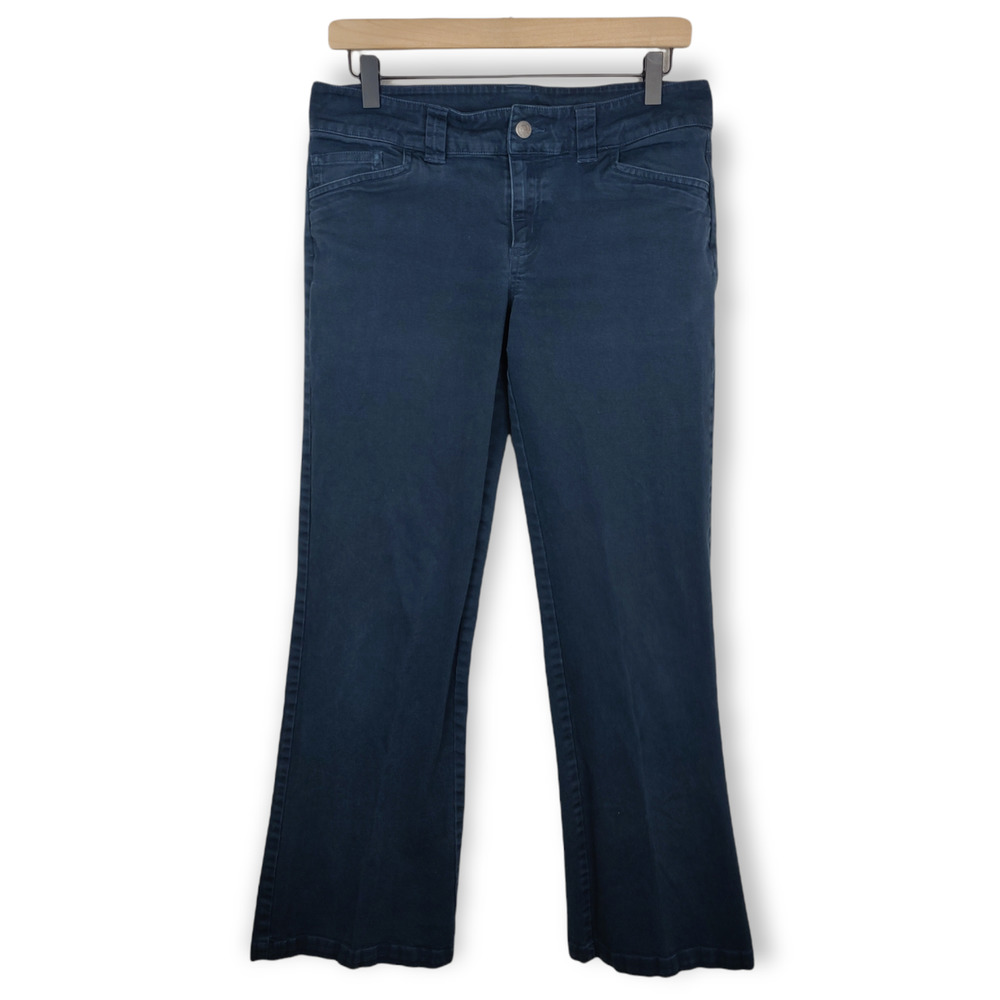 Patagonia Women's Organic Cotton Bootcut Navy Blue Pants Size 6
